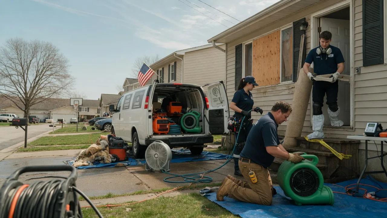 Water Damage Restoration in Medinah, IL near me